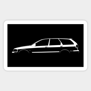 Volvo V40 (1996) Silhouette Magnet